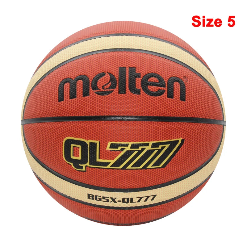 2023 Original Basketball Ball Size 7/6/5 High Quality PU Wear-Resistant Match Training Outdoor Indoor Men Basketbol Topu