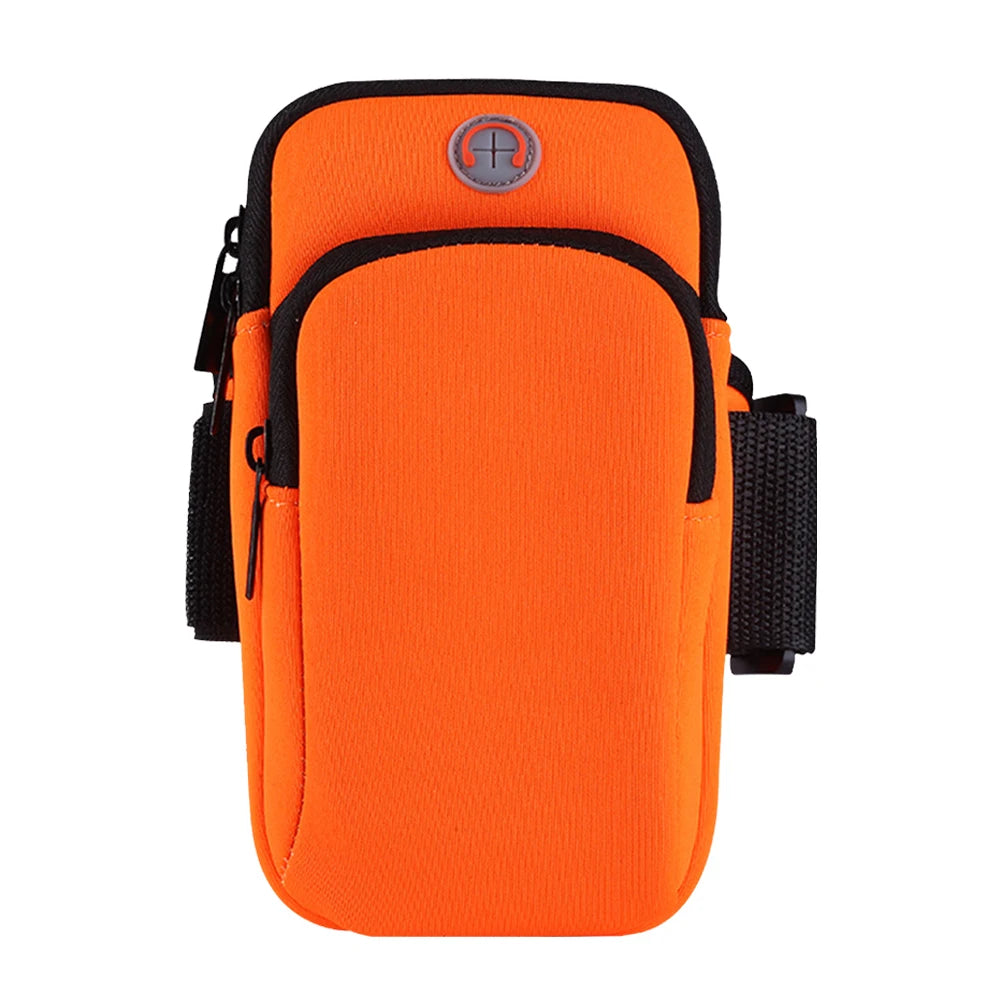 Waterproof Armband Sport Phone Case for Running Arm Phone Holder Sports Mobile Bag Hand Running Fitness Pouch under 6.5" 7.2"