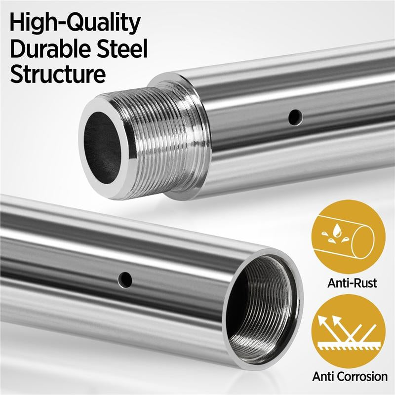 【Heavy Duty】Yaheetech 45Mm Portable Dance Pole Spinning Static Dancing Pole for Home Portable Removable Home Dancing Pole, Height Adjustable 7'-9',#Fathersdaygift
