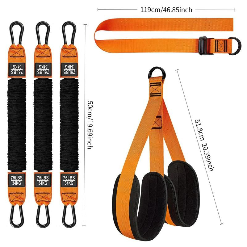 Pull up Assist Band, 1 Set Adjustable Weight Knee Support Strength Training, Strength Training Equipment for Home Gym Workout, Stretch Rope, Workout Equipment, Workout Straps