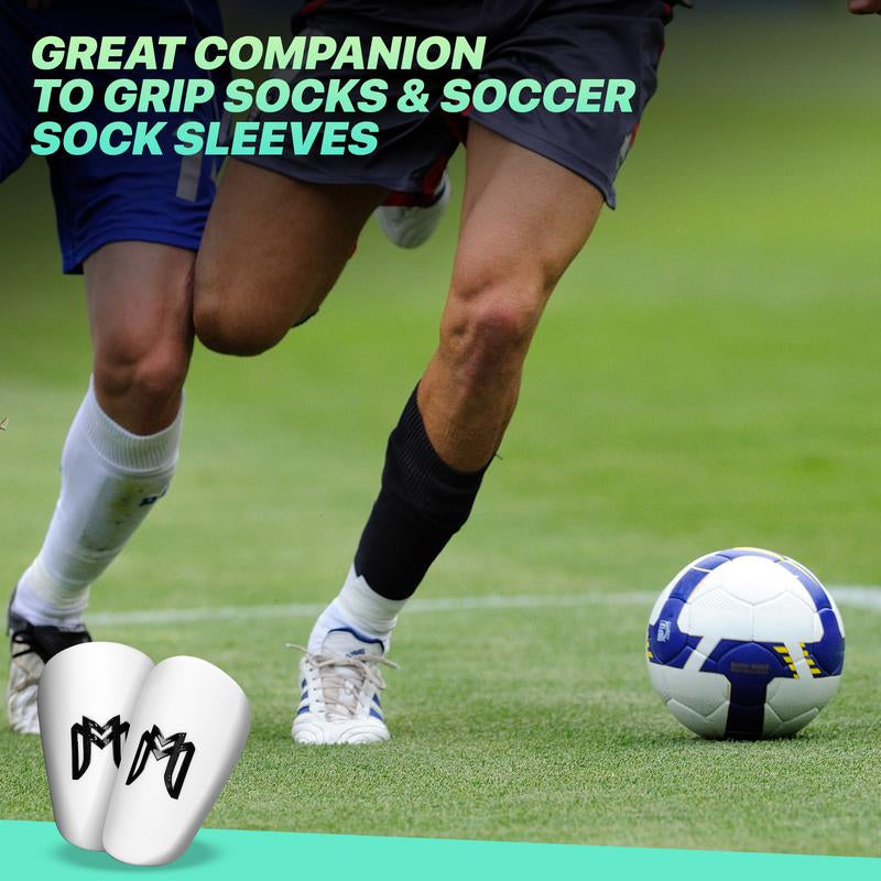 Medicaptain Miniguards - Mini Shin Gaurds/Pads for HIGH LEVEL PLAYERS - MEN, WOMEN, TEENS - Tiny Shin Guards Optimized for Speed and Lightweight Feel
