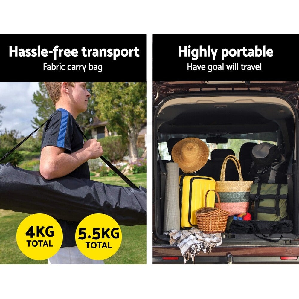 Everfit Portable Soccer Football Goal Net Kids Outdoor Training Sports 3.6M