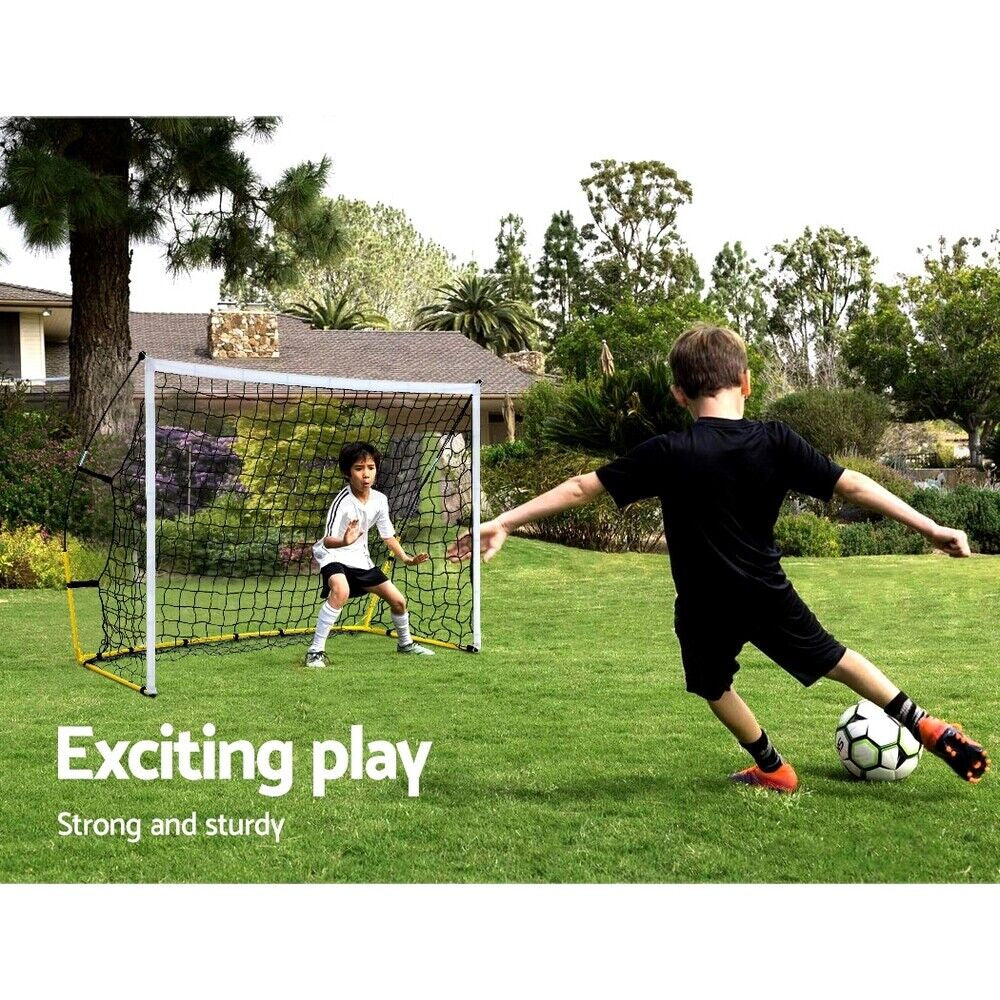 Everfit Portable Soccer Football Goal Net Kids Outdoor Training Sports 3.6M