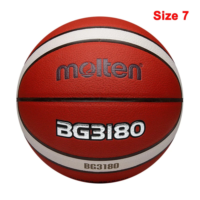 2022 Original Basketball Ball Size 7/6/5 High Quality PU Wear-Resistant Match Training Outdoor Indoor Men Basketbol Topu
