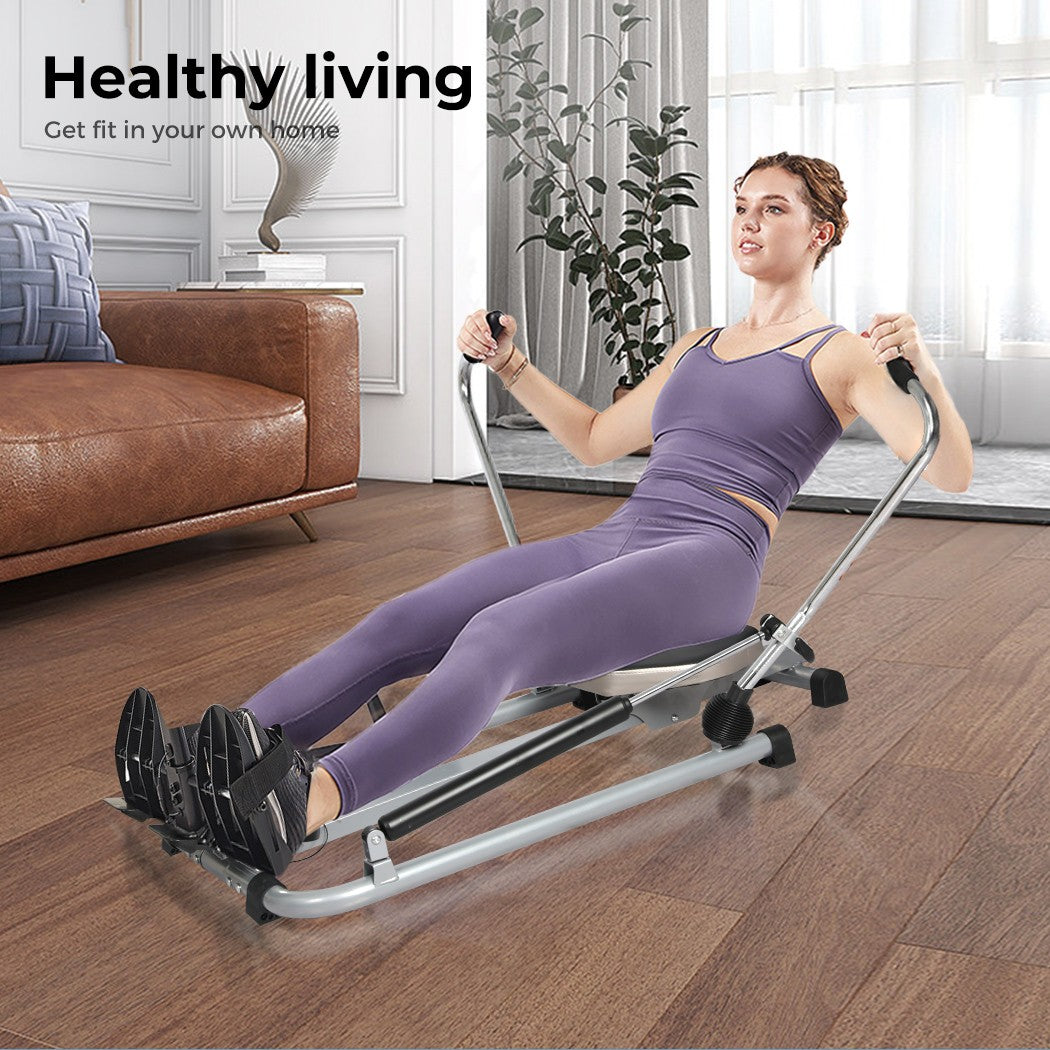 Centra Rowing Machine Rower Hydraulic Resistance Exercise Fitness Gym Cardio