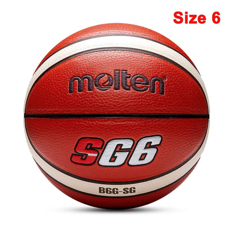 2023 Original Basketball Ball Size 7/6/5 High Quality PU Wear-Resistant Match Training Outdoor Indoor Men Basketbol Topu