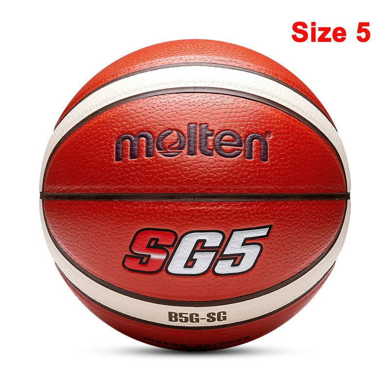 2023 Original Basketball Ball Size 7/6/5 High Quality PU Wear-Resistant Match Training Outdoor Indoor Men Basketbol Topu