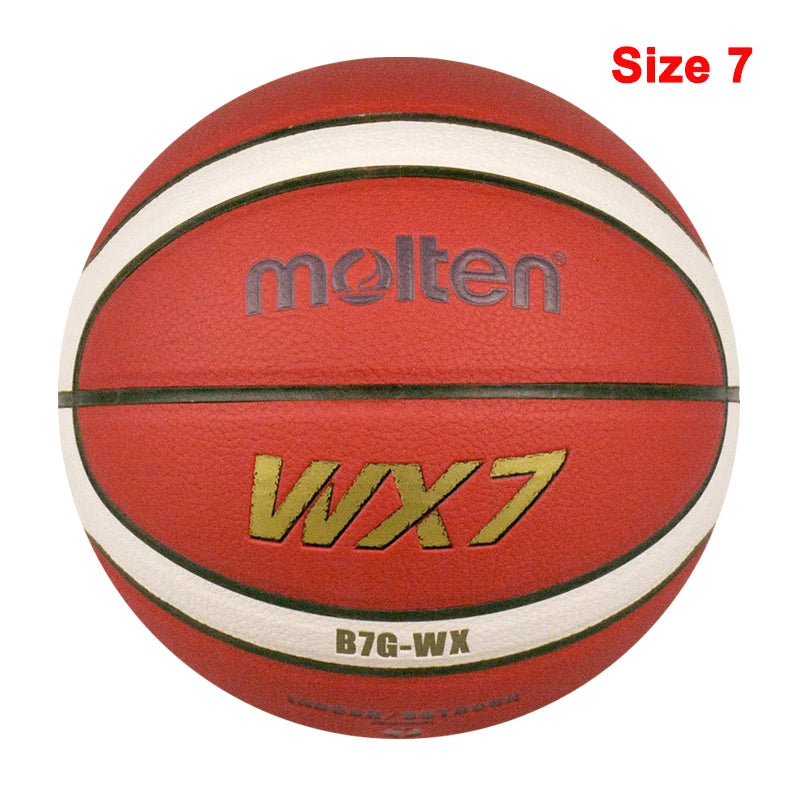 2023 Original Basketball Ball Size 7/6/5 High Quality PU Wear-Resistant Match Training Outdoor Indoor Men Basketbol Topu