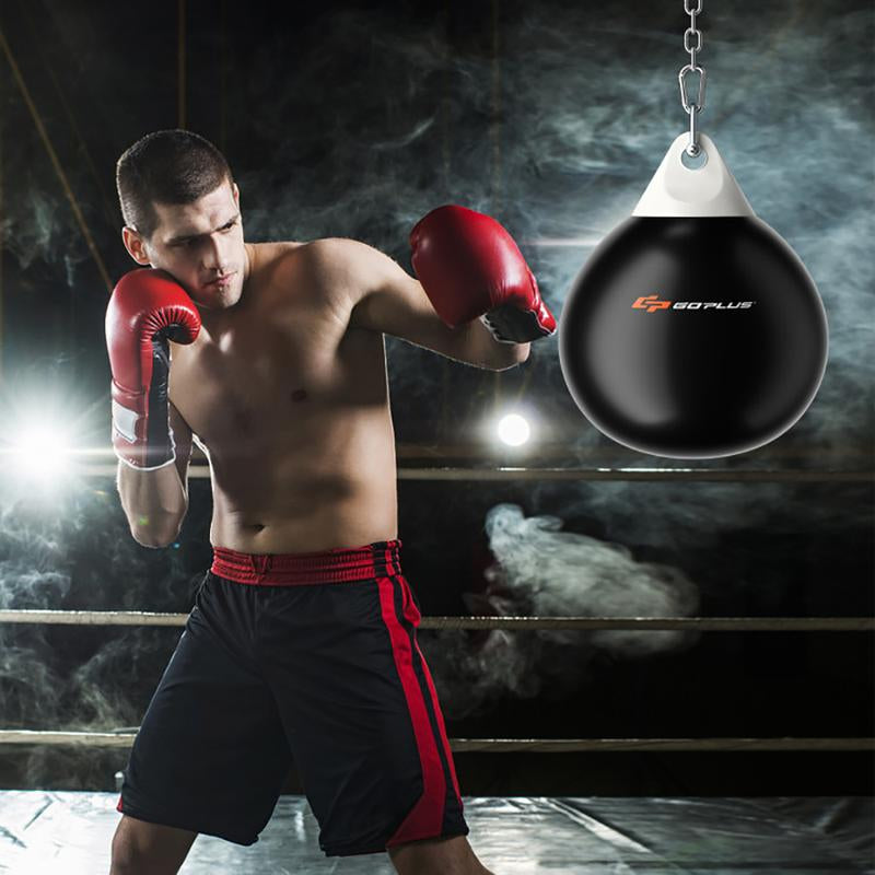 21 Inch Water Punching Bag with Adjustable Metal Chain Body Exercise Boxing Equipment