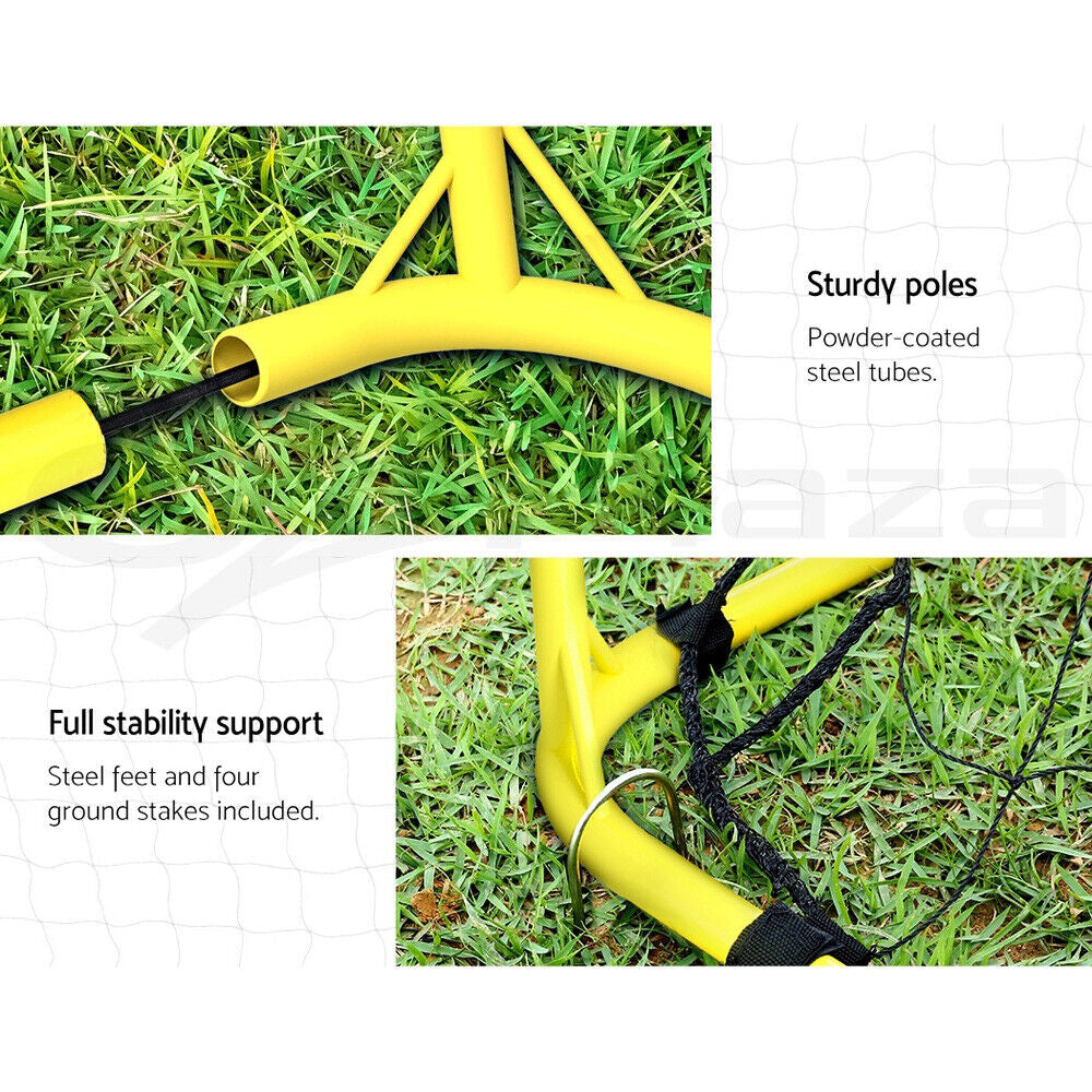 Everfit Portable Soccer Football Goal Net Kids Outdoor Training Sports 3.6M