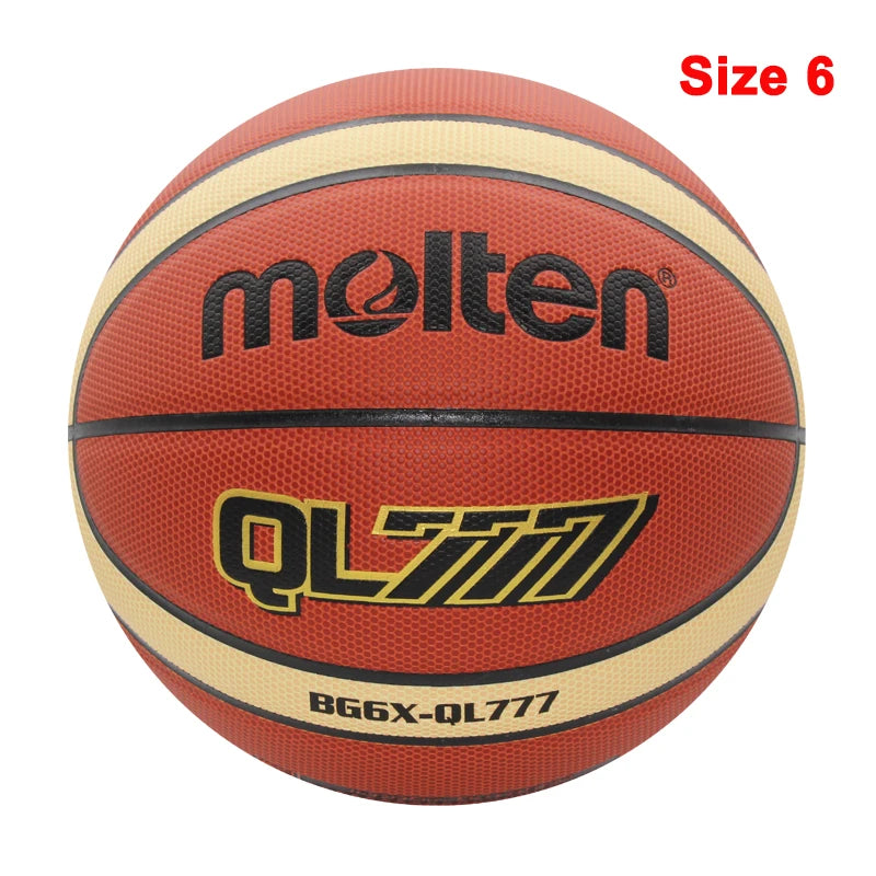 2023 Original Basketball Ball Size 7/6/5 High Quality PU Wear-Resistant Match Training Outdoor Indoor Men Basketbol Topu