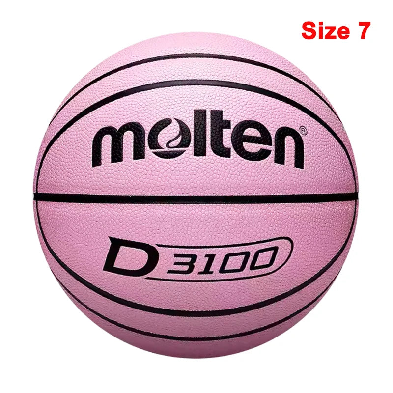 2023 Original Basketball Ball Size 7/6/5 High Quality PU Wear-Resistant Match Training Outdoor Indoor Men Basketbol Topu