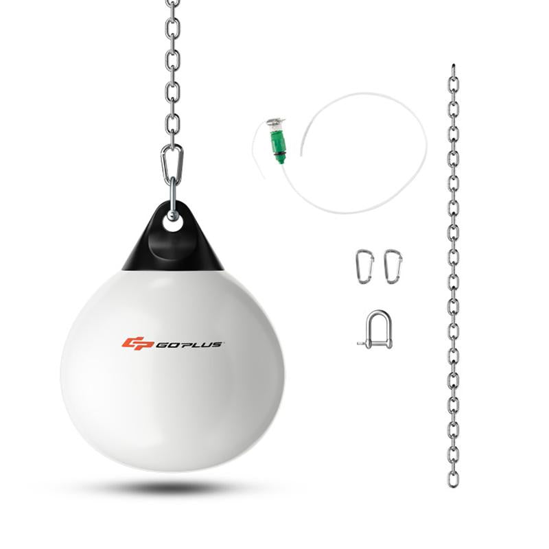 21 Inch Water Punching Bag with Adjustable Metal Chain Body Exercise Boxing Equipment