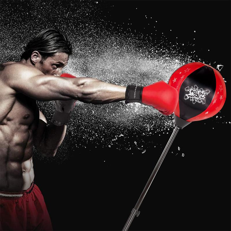 Punching Bag for Ages 3-8 Years Old Kids - Height Adjustable Boxing Bag with Boxing Gloves, Sport Toy for Boys & Girls, Ideal Christmas Birthday Gift