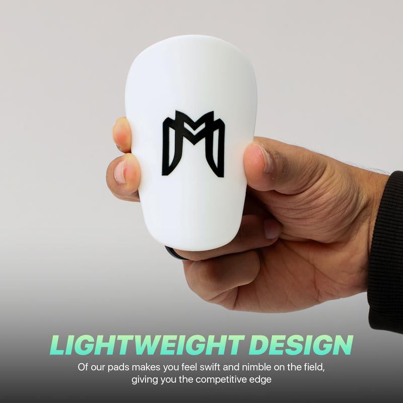 Medicaptain Miniguards - Mini Shin Gaurds/Pads for HIGH LEVEL PLAYERS - MEN, WOMEN, TEENS - Tiny Shin Guards Optimized for Speed and Lightweight Feel