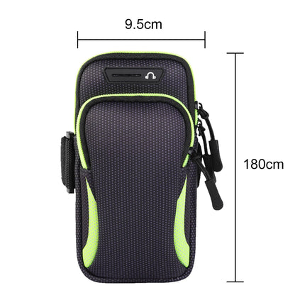 Waterproof Armband Sport Phone Case for Running Arm Phone Holder Sports Mobile Bag Hand Running Fitness Pouch under 6.5" 7.2"