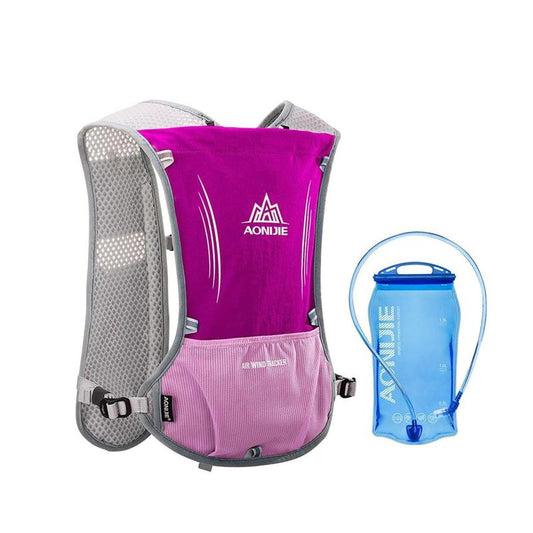 AONIJIE E913S 5L Hydration Running Vest-Lightweight Backpack for Marathonhiking, Trail Running (Fits Chest 65-135Cm) Jogging Accessories