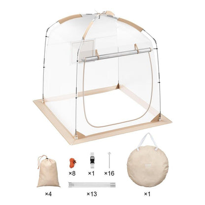 VEVOR Sports Tent Instant Tent Shelter Weather Proof 1 Person Clear Bubble Tent