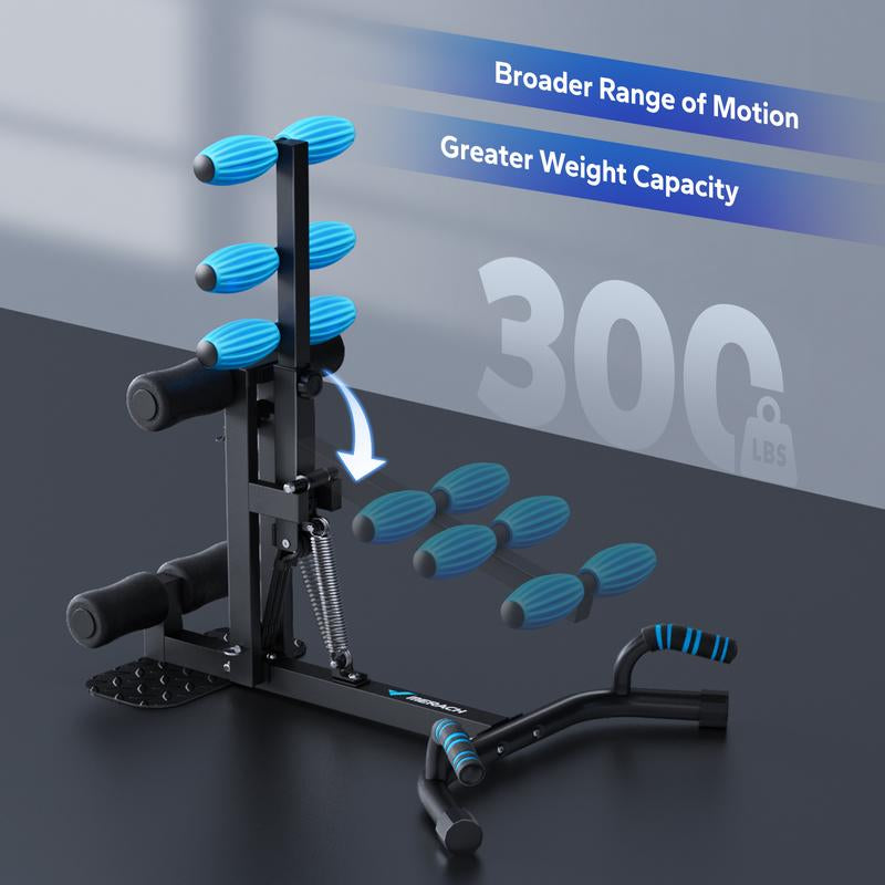 MERACH Deep Squat Machine, Adjustable Glutes Workout for Home Gym Workout Training, Sit up Machine for Abs and Muscle Building, Abdominal Bench, Push up Fitness Equipment, Outdoorfun