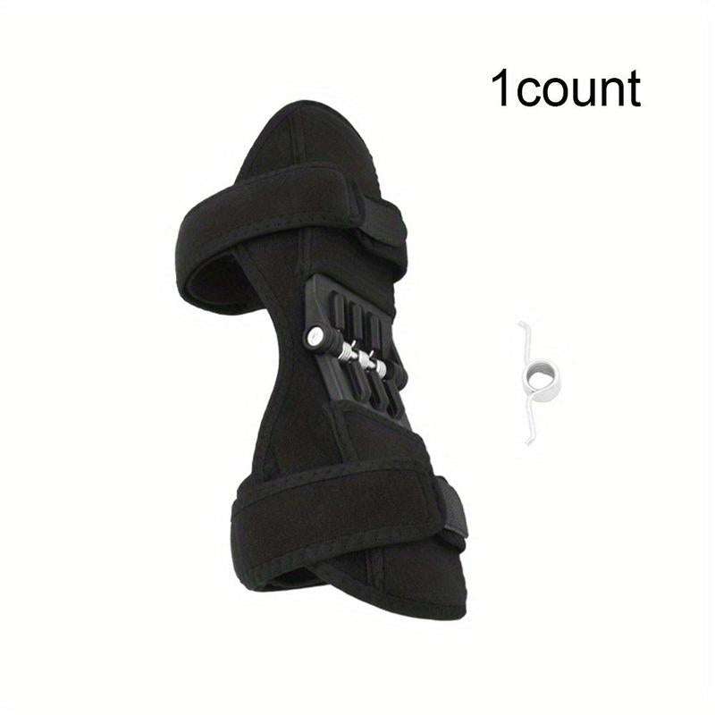 Knee Support Brace with 4 Springs, Knee Brace for Men & Women, Universal Sports Knee Pads for Running Jogging Cycling