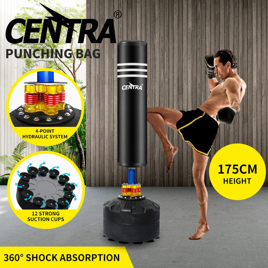 Centra Boxing Punching Bag Free Standing Speed Bag Dummy UFC Kick Training 175Cm