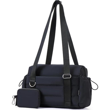 Small Gym Bag for Women 2 Set Mini Gym Duffle Bag with Wet Compartment and Coin Wallet, Gym Tote Bag for Workout/Sport/Travel