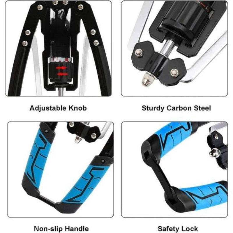 [LIMITED TIME DEAL] Arm Exerciser, Arm Muscle Training Machine, Adjustable Hydraulic Pressure 22-440Lbs, Power Twister Bar Adjustable Fitness Equipment for Men and Women-Exercise Biceps, Pectoral Muscles