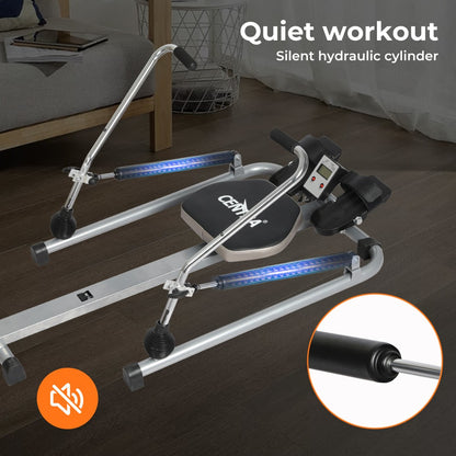 Centra Rowing Machine Rower Hydraulic Resistance Exercise Fitness Gym Cardio