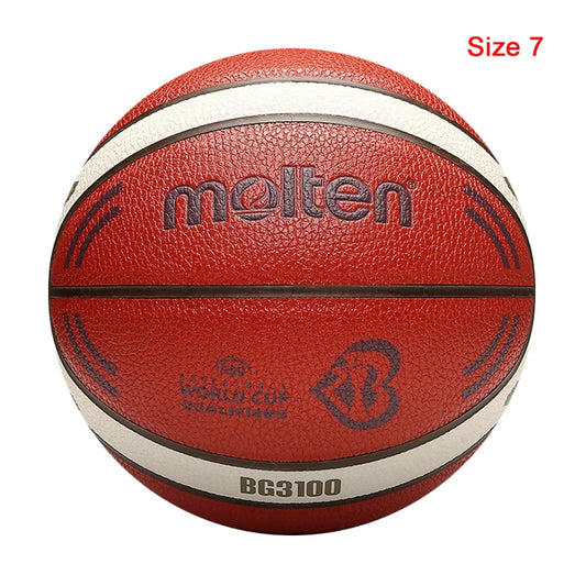 2022  Original Basketball Ball Size 7/6/5 High Quality PU Wear-Resistant Match Training Outdoor Indoor Men Basketbol Topu