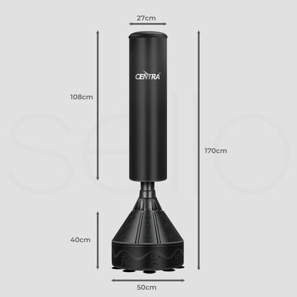 Centra Boxing Punching Bag Free Standing Speed Bag Dummy UFC Kick Training 170Cm