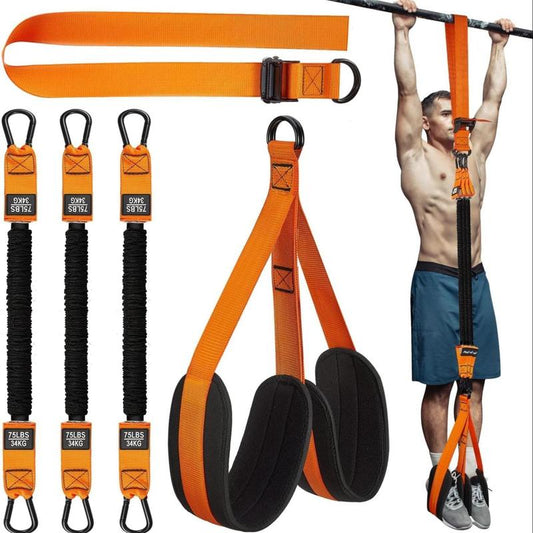 Pull up Assist Band, 1 Set Adjustable Weight Knee Support Strength Training, Strength Training Equipment for Home Gym Workout, Stretch Rope, Workout Equipment, Workout Straps
