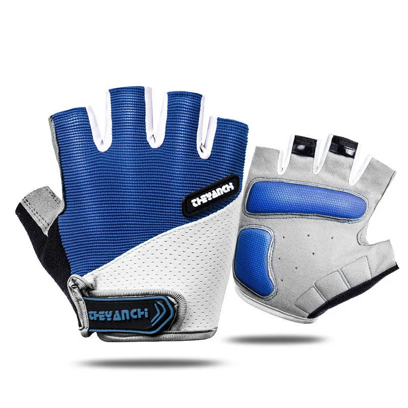 Half Finger Gym Training Gloves Fitness Weight Lifting Men Women Summer Cycling MTB Bike Motorcycle Gloves Shockproof GEL Pad