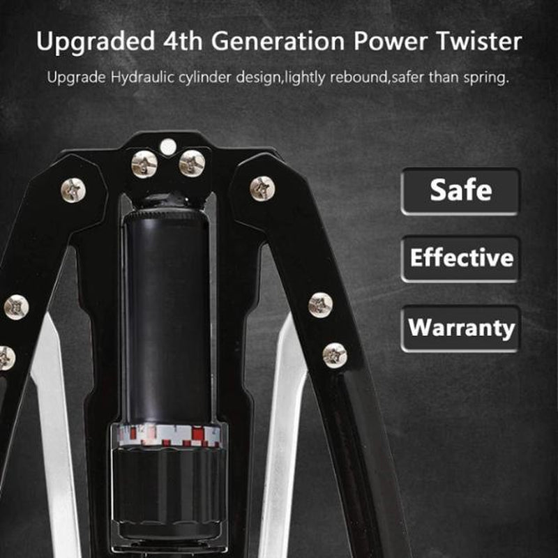 [LIMITED TIME DEAL] Arm Exerciser, Arm Muscle Training Machine, Adjustable Hydraulic Pressure 22-440Lbs, Power Twister Bar Adjustable Fitness Equipment for Men and Women-Exercise Biceps, Pectoral Muscles