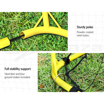 Everfit Portable Soccer Football Goal Net Kids Outdoor Training Sports 3.6M